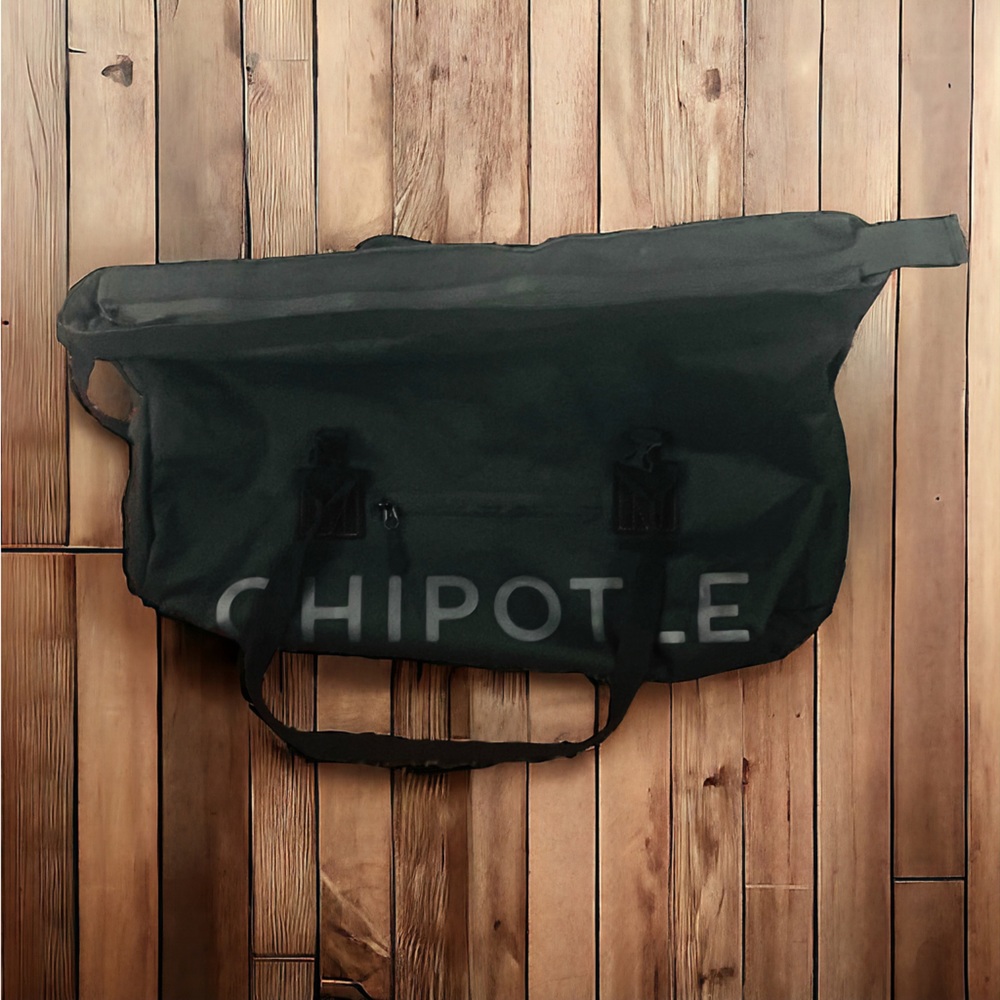 Chipotle Restaurant Catering Takeout Duffel Bag